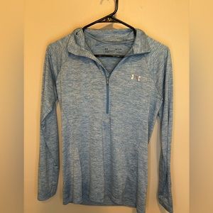 Blue Under Armour quarter-zip
